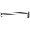 SHOWER ARM CHROME 90DEG NECK 340MM ROUND