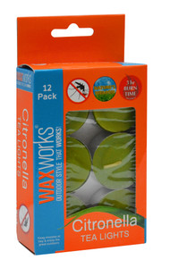 CANDLE CITRONELLA TEA LIGHTS