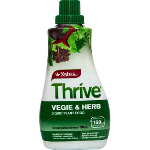 FERTILIZER THRIVE LIQUID VEG.HERB 500ML