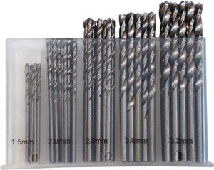 BIT DRILL SET MET IN CASE 50PCE