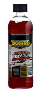 OIL LINSEED BOILED 1L DIGGERS