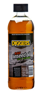 OIL LINSEED RAW 1L