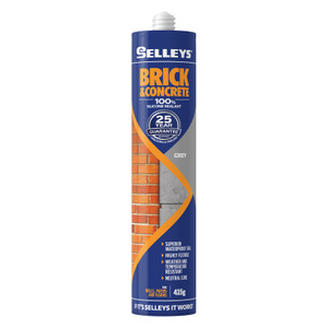 SILICONE BRICK&CONCRETE GRY 415G SELLEYS