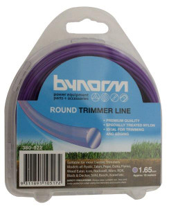 LINE TRIMMER PURPLE 1.65MMX15M BYNORM
