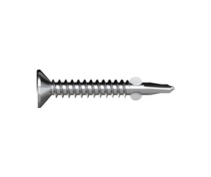 Screw Winged Csk/Rib Gal  10g x  45mm 50pk SWRC3100450