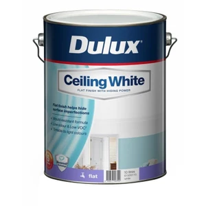Paint Ceiling White 10L 615D0115 Dulux