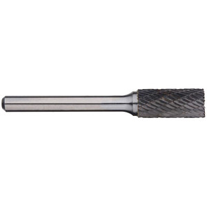 Carbide Burr Cylindrical with End cut 1/4  SB-1DC Alpha