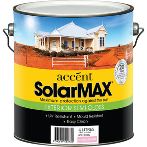 Paint Solarmax S/Gloss Extra Bright  4L 63EM0015 Accent