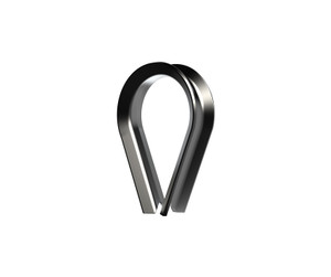 ROPE THIMBLE SS316 3X21.5mm - Bcd