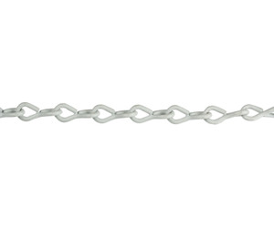 SINGLE JACK CHAIN WHITE 2.0mmX3M