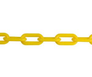 PLASTIC CHAIN WHITE 8mm X 35M
