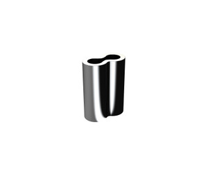 SWAGE SS316 4.0X19mm PK2
