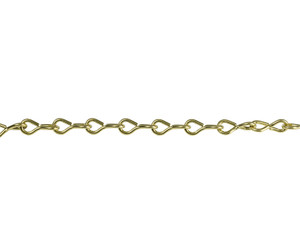SINGLE JACK CHAIN BRASS 2.7mmX2M
