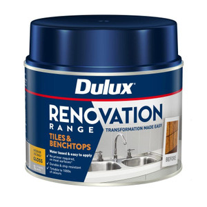 Paint Reno Range T&Benchtops Gloss White 1L 51T04912 Dulux