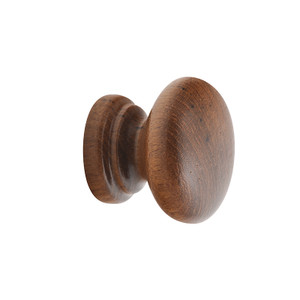 KNOB MUSHROOM POLISHED TEAK