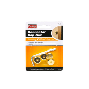 NUT CAP JCN EB KEY 4MM PK4