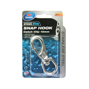 HOOK SNAP SS CATCH 10MM