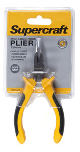 PLIERS MINI LONG NOSE 120MM