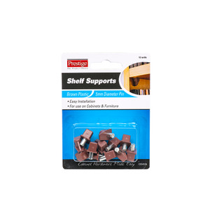 BROWN SUPPORT SHELF PLASTIC