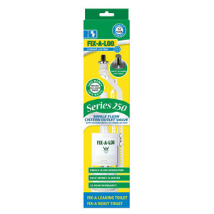 VALVE OUTLET SINGLE FLUSH 250
