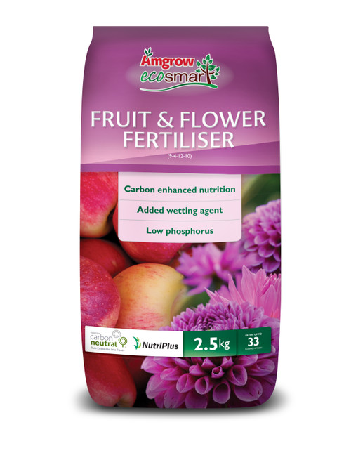 FERTILIZER FRUIT & FLOWER 2.5KG ECOSMART Johnson Bros Mitre 10 Mona