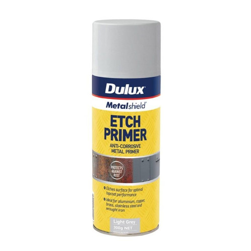 Paint Metalshield Etch Primer Light Grey 300g 889H0164 Dulux Johnson