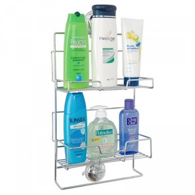 CADDY SHOWER 2 TIER CHROME - Johnson Bros Mitre 10 - Mona Vale