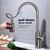 Single Handle Pull Down Kitchen Faucet with Dual Function Sprayhead