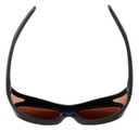 Calabria 7659 Drivers FitOver Sunglasses with Copper Lens Large Size
