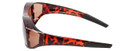 Calabria 7659 Drivers FitOver Sunglasses with Copper Lens Large Size