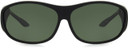 Haven Designer Fitover Sunglasses Meridian in Black & Polarized Grey Lens (MEDIUM)