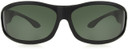 Haven Designer Fitover Sunglasses Malloy in Black & Polarized Grey Lens (MEDIUM/LARGE)