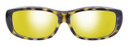 Jonathan Paul® Fitovers Eyewear Medium Queeda in Cheetah & Gold Mirror QS003YM