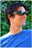 Jonathan Paul® Fitovers Eyewear Large Traveler in Emerald Jade Ombre & Gray TL006