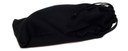 Calabria Micro-Fiber Drawstring Eyeglass/Sunglass Case Pouch Black  7.5"x 4.25" Inch Doubles as Cleaning Cloth Image 4