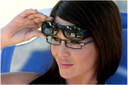 Jonathan Paul® Fitovers Eyewear Large Aria in Tortoise & Amber AA002A