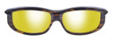 Jonathan Paul® Fitovers Eyewear Large Torana in Amber-Sky & Gold Mirror TR003YM