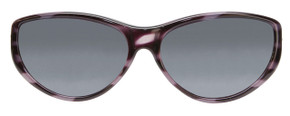 Jonathan Paul® Fitovers Eyewear Medium Chic Kitty in Purple Cheetah & Gray CK004S