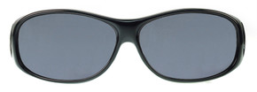 Jonathan Paul® Fitovers Eyewear Medium Element in Matte-Black & Gray EM001