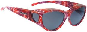 Jonathan Paul® Fitovers Eyewear Medium Ikara in Berry-Crush & Gray IK002