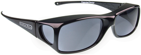 Jonathan Paul® Fitovers Eyewear Large Aria in Midnite-Oil & Gray AA001