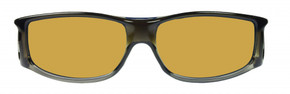Jonathan Paul® Fitovers Eyewear Large Jett in Olive-Charcoal & Yellow JT005Y