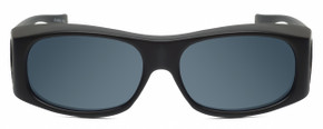 Jonathan Paul® Fitovers Eyewear Large Classic Series in Satin-Black & Gray Fl013