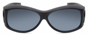 Jonathan Paul® Fitovers Eyewear Extra Large Fashion Series in Satin-Black & Gray Fl011