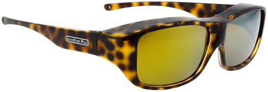 Jonathan Paul® Fitovers Eyewear Large Quamby in Cheetah & Gold Mirror QL003YM