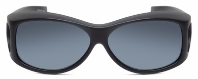 Jonathan Paul® Fitovers Eyewear Extra Large Fashion Series in Satin-Black & Gray Fl011