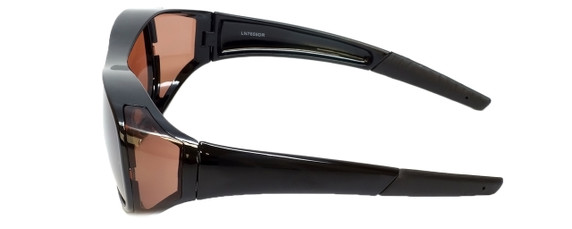 Calabria 7659 Drivers FitOver Sunglasses with Copper Lens Large Size