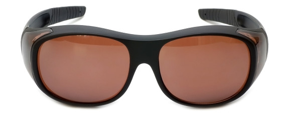 Calabria 7659 Drivers FitOver Sunglasses with Copper Lens Large Size
