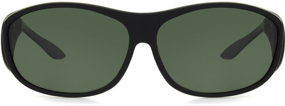 Haven Designer Fitover Sunglasses Meridian in Black & Polarized Grey Lens (MEDIUM)