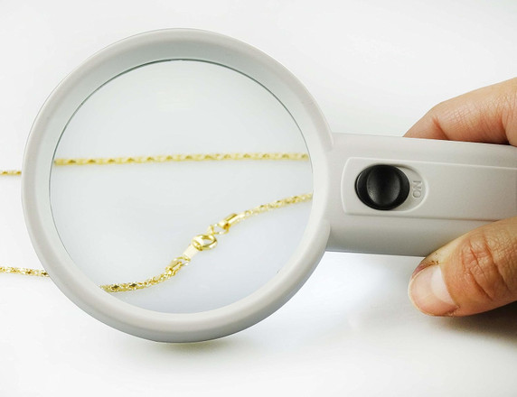 Handheld Illuminated Magnifying Glass MD375L